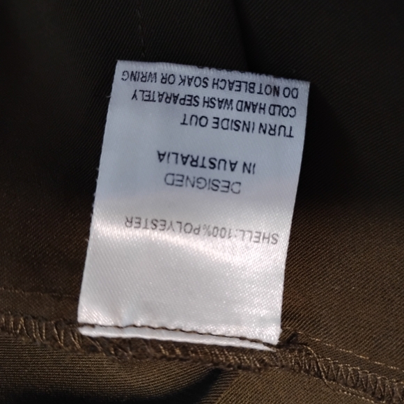 Shona Joy Olive Green Satin Dress 6 - Picture 6 of 6